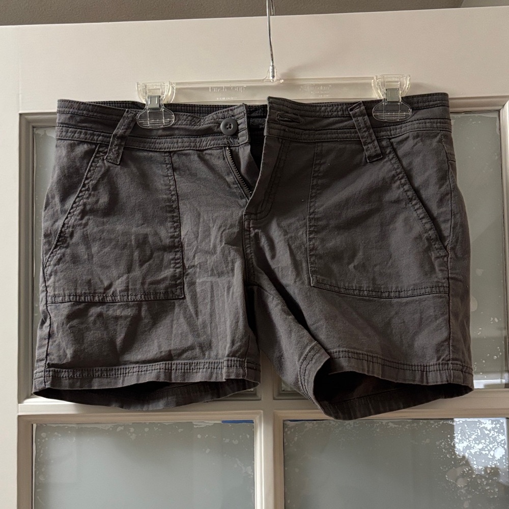 Prana Charcoal Gray Shorts